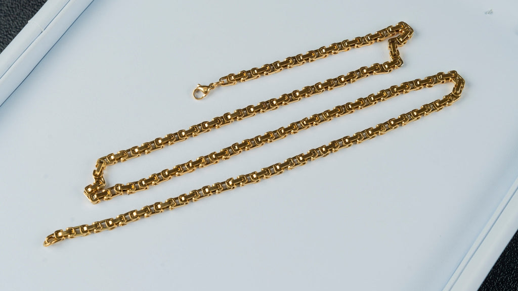 CADENA TEJIDO RUSTICO 4MM X 60CMTS HOMBRE