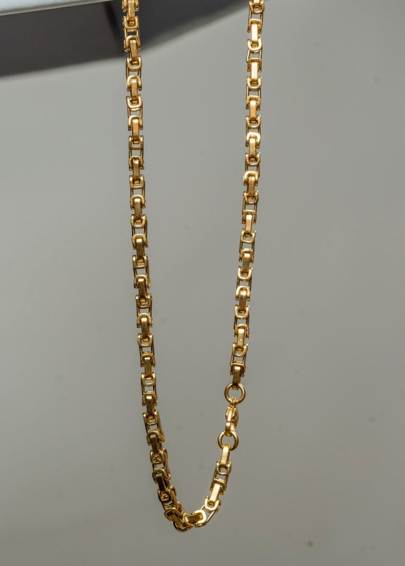 CADENA TEJIDO RUSTICO 4MM X 60CMTS HOMBRE