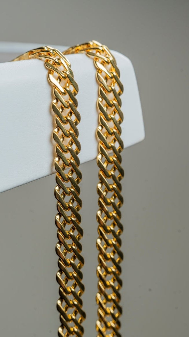 CADENA ENTRELAZADA 9MM X 65CMTS HOMBRE