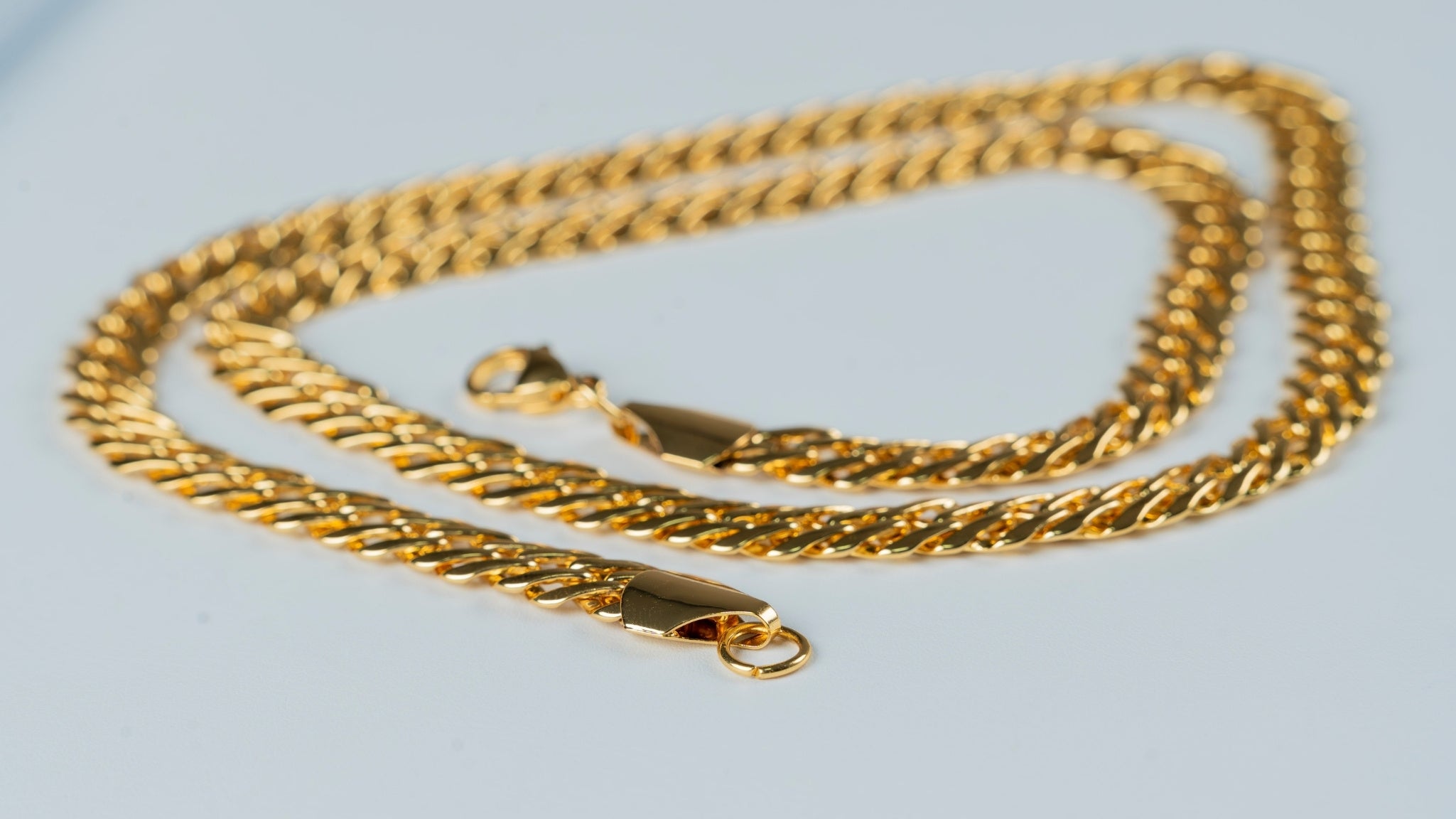 CADENA ENTRELAZADA 9MM X 65CMTS HOMBRE