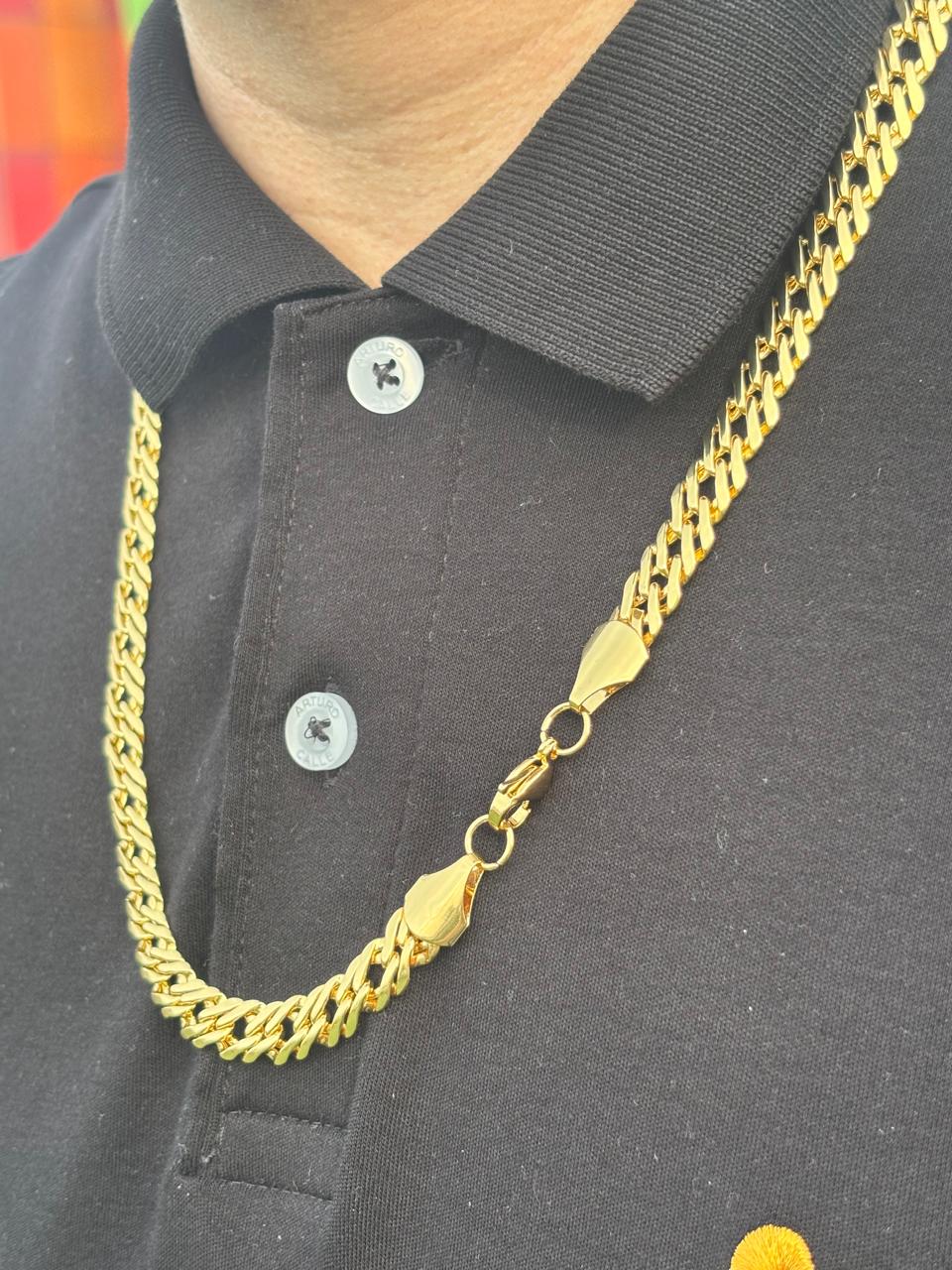 CADENA ENTRELAZADA 9MM X 65CMTS HOMBRE