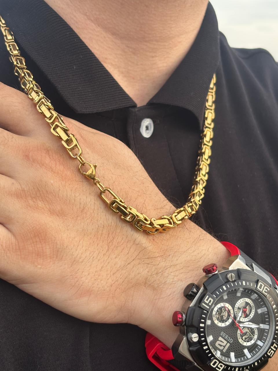 CADENA RUSTICA 6MM X 65CMTS HOMBRE