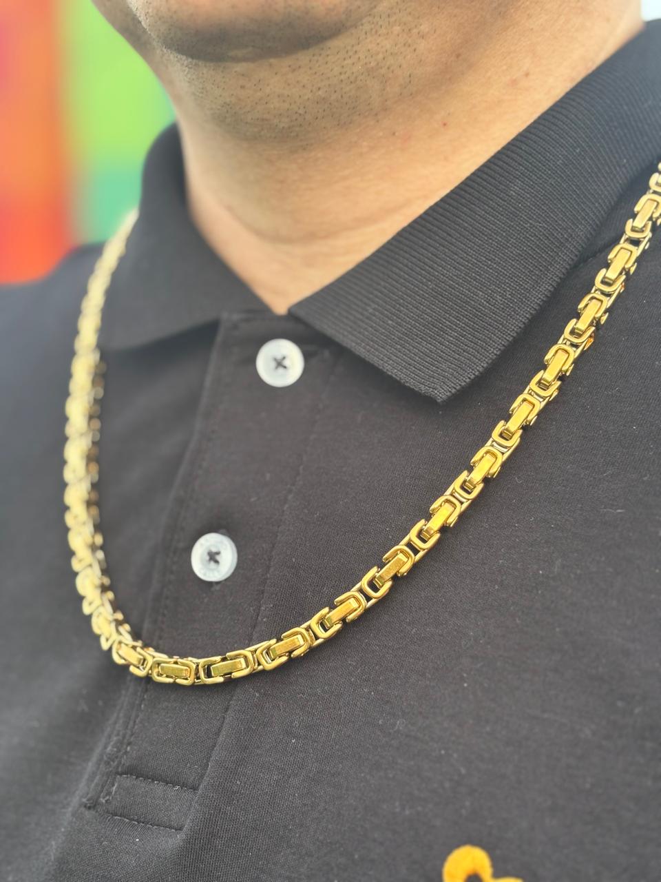 CADENA RUSTICA 6MM X 65CMTS HOMBRE