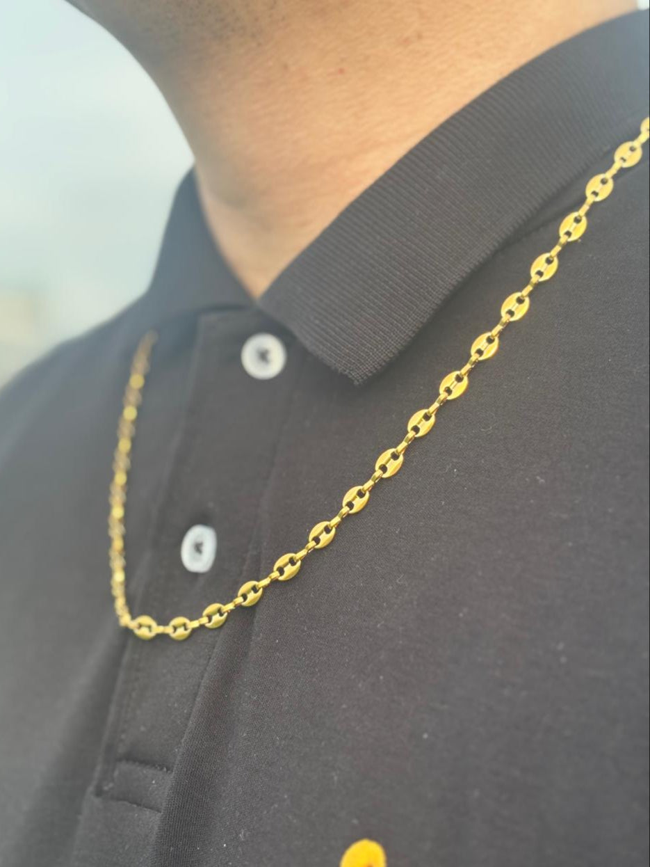 CADENA DE TEJIDO GUCCI 5MM X 65CMTS HOMBRE