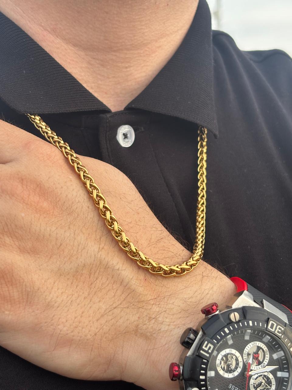 CADENA TRIGO 5MM X 65CMTS HOMBRE