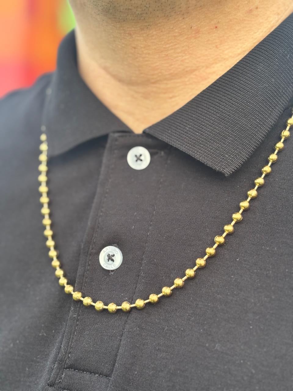 CADENA TEJIDO MILITAR 5MM X 65CMTS HOMBRE