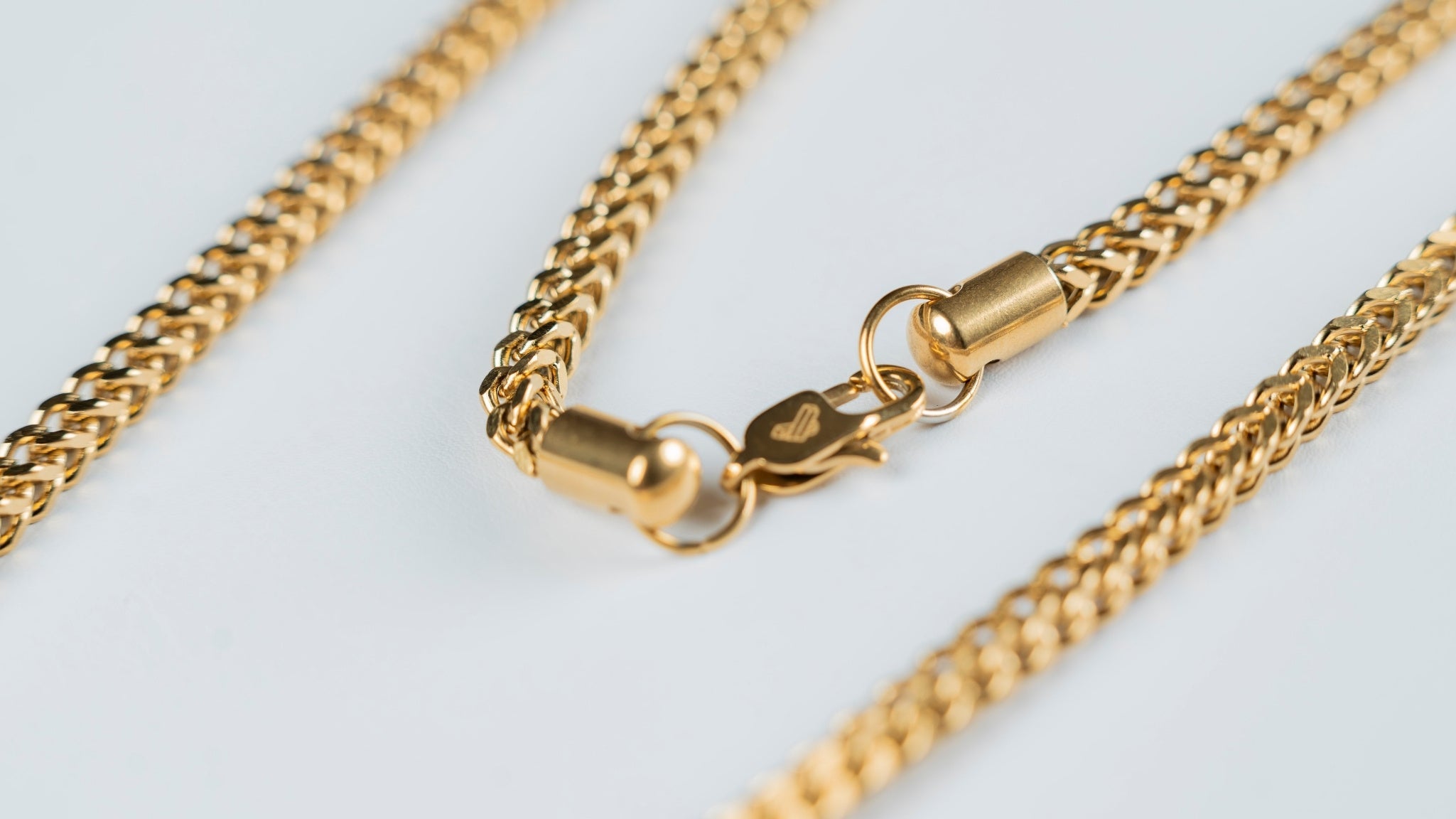 CADENA TEJIDO FRANCO 4MM X 65CMTS HOMBRE