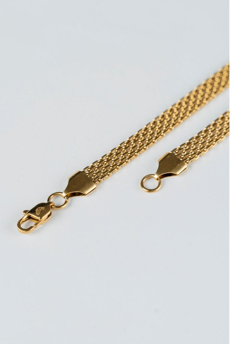 CADENA TEJIDO CHINO 6MM X 65CMTS HOMBRE