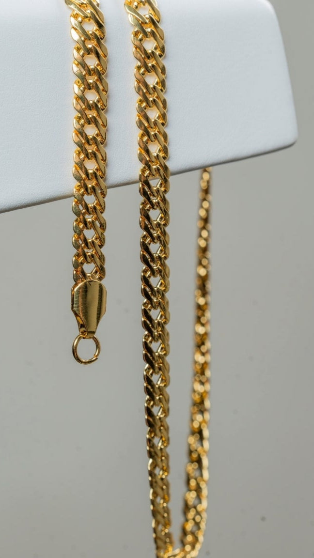 CADENA ENTRELAZADA 6MM X 65CMTS HOMBRE