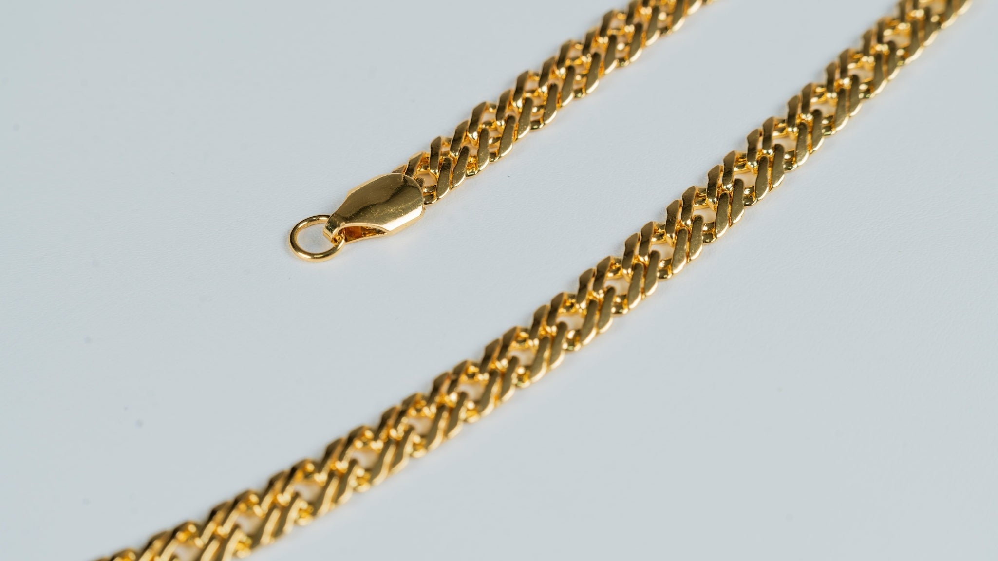CADENA ENTRELAZADA 6MM X 65CMTS HOMBRE