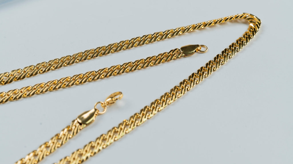 CADENA ENTRELAZADA 6MM X 65CMTS HOMBRE