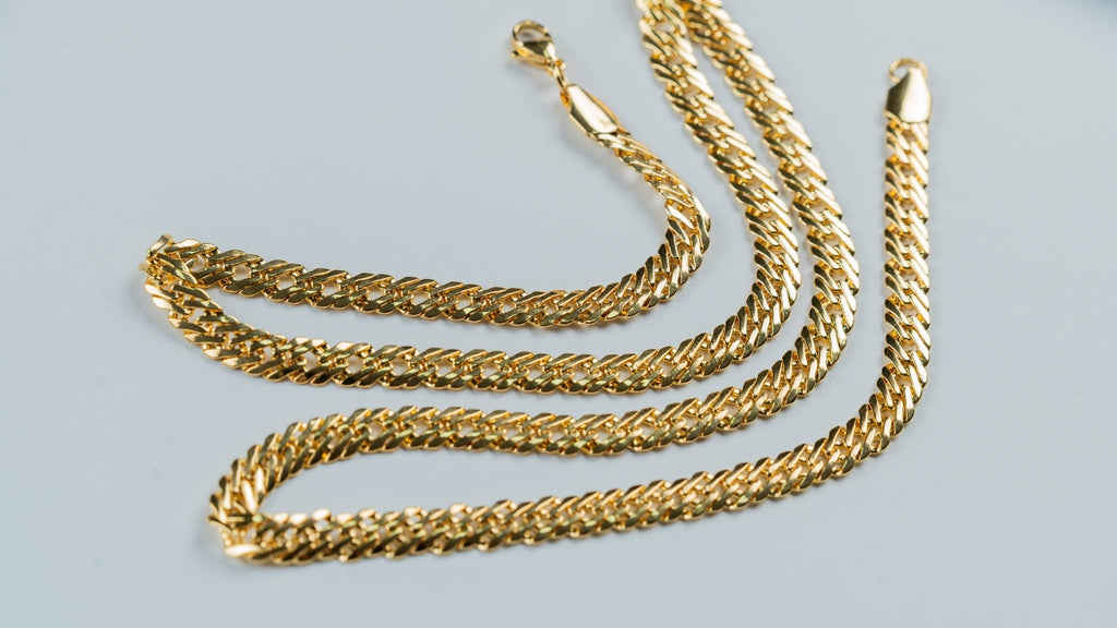 CADENA ENTRELAZADA 6MM X 65CMTS HOMBRE